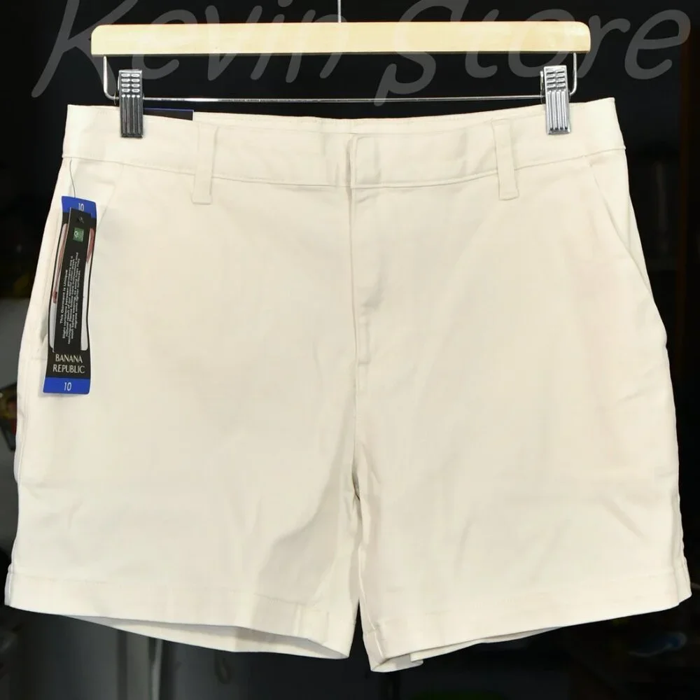 White - Banana Republic Ladies' Chino Short